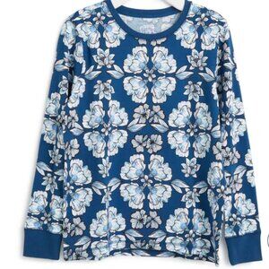 NWT L Vera Bradley Dive Floral Medallion Long Pajama Shirt and Jogger Pants
